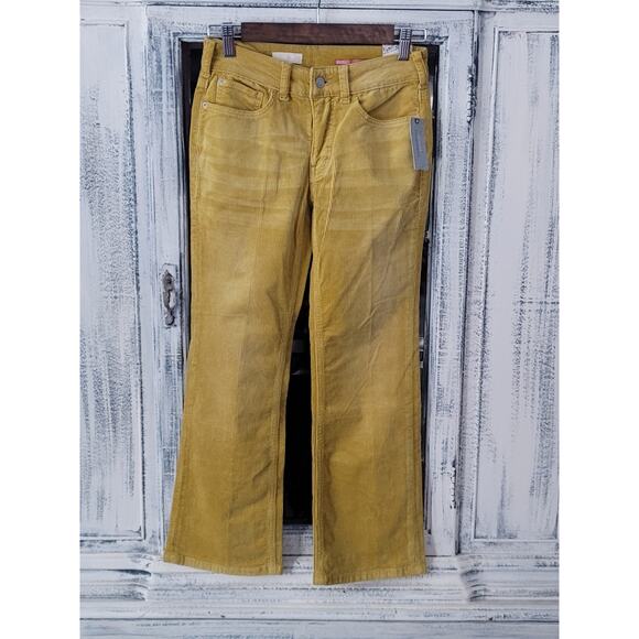 The Yaya Mid-Rise Crop Flare Corduroy Jeans - New 24P (Petite) - Picture 7 of 8